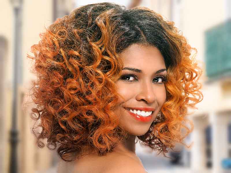 Dre' Ramseur's "Sunrise" Hair Color Ideas for Black Women