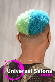 Colorful Men's Natural Hairstyle from Termekia Bentley (5)