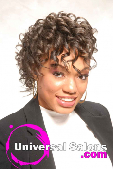 Curly Black Hairstyle with Braids from Erma Stephens (2)