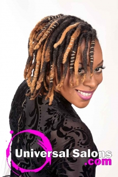 Deirdre Clay's Natural Loc Updo Hairstyle (5)