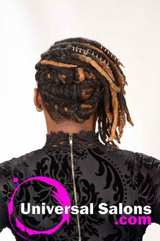 Deirdre Clay's Natural Loc Updo Hairstyle (7)