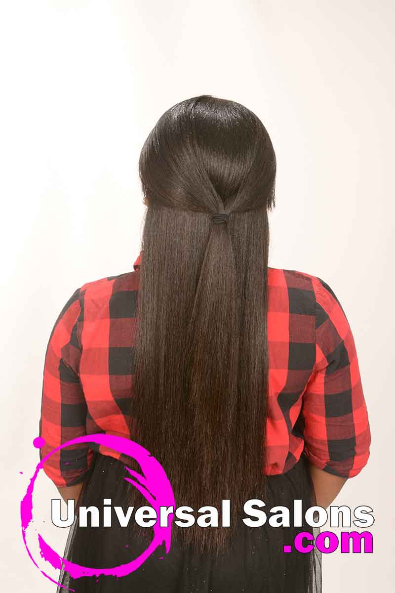 Long Kid's Hairstyle with Side Bangs from RaTishayehshen Bacon (3)