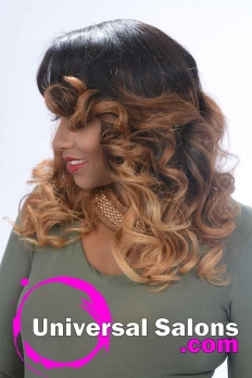 Long Two-Toned Shoulder Length Wig from Denise Grandberry (3)