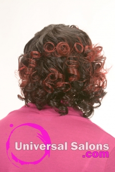 Medium Length Hairstyle with Soft Curls from Kenya Young (3)
