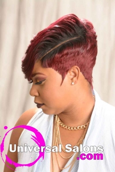 Short and Sassy Hairstyle with Color from Amber McClain (4)