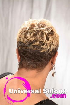 Short Curly Hairstyle with Hair Color from Karline Ricketts (8)