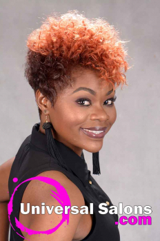 Short natural Hairstyle with Curls and Color from Tasha Hull (6)
