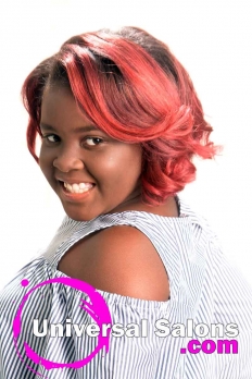 Silk Press with Color Melt Ombre Hairstyle from Dominique Blount (4)