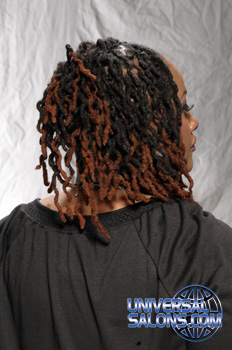Dread Curls Hairstyle with Hair Color from Karline Ricketts