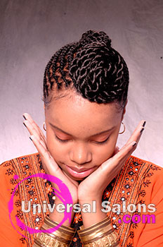 Nacole Brown's Beautiful Braids Hairstyle