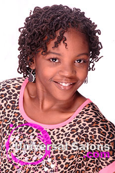 Elegant Kid's Natural Locs Hairstyle from Nacole Brown