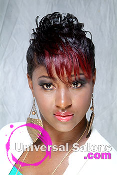Short Pixie Cut Hairstyle from Aniya Oden