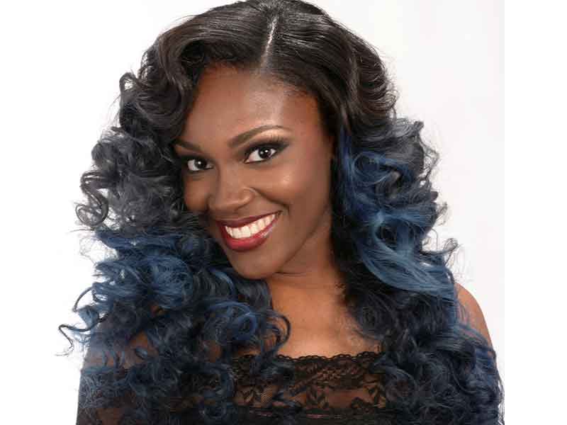 Long Curly Hairstyle for Black Women from Jacqard Daniels Cover