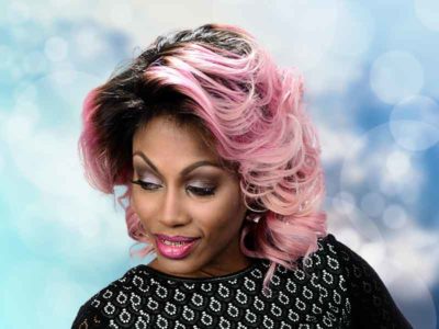 Pink Lace Front Wig from Denise Granberry