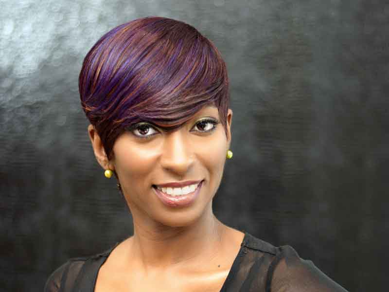 Short Hairstyle with Quick Weave