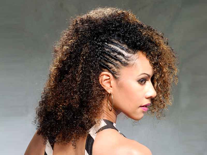 Curly Natural Hairstyle from Talia Williams