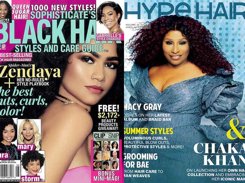 Hype Hair and Sophisticate's Black Hair Styles and Care Guide August 2019