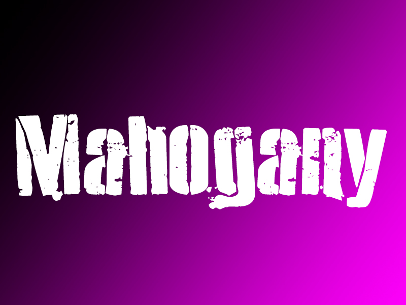 Mahogany Salon Banner