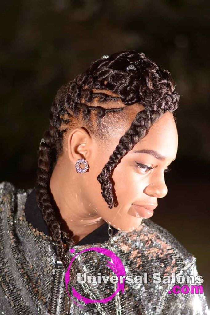 Right View: Alluring Kids Braid Hairstyle from Marquita Briggs from Columbia, SC