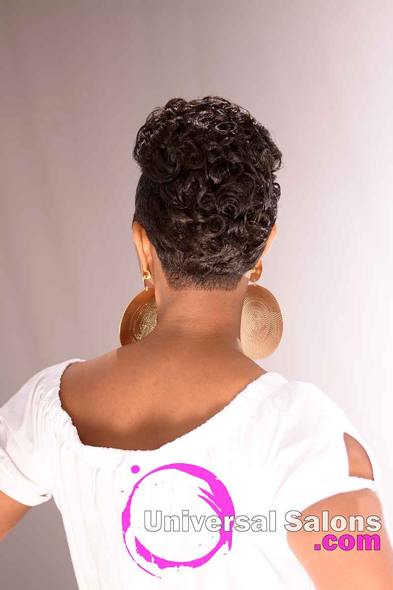 Hot Short Hairstyle for Black Women from Ashlee Gradic in Charleston, SC
