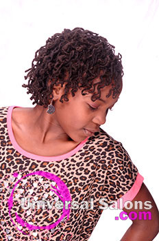 Left View: Kid's Natural Locs Hairstyle