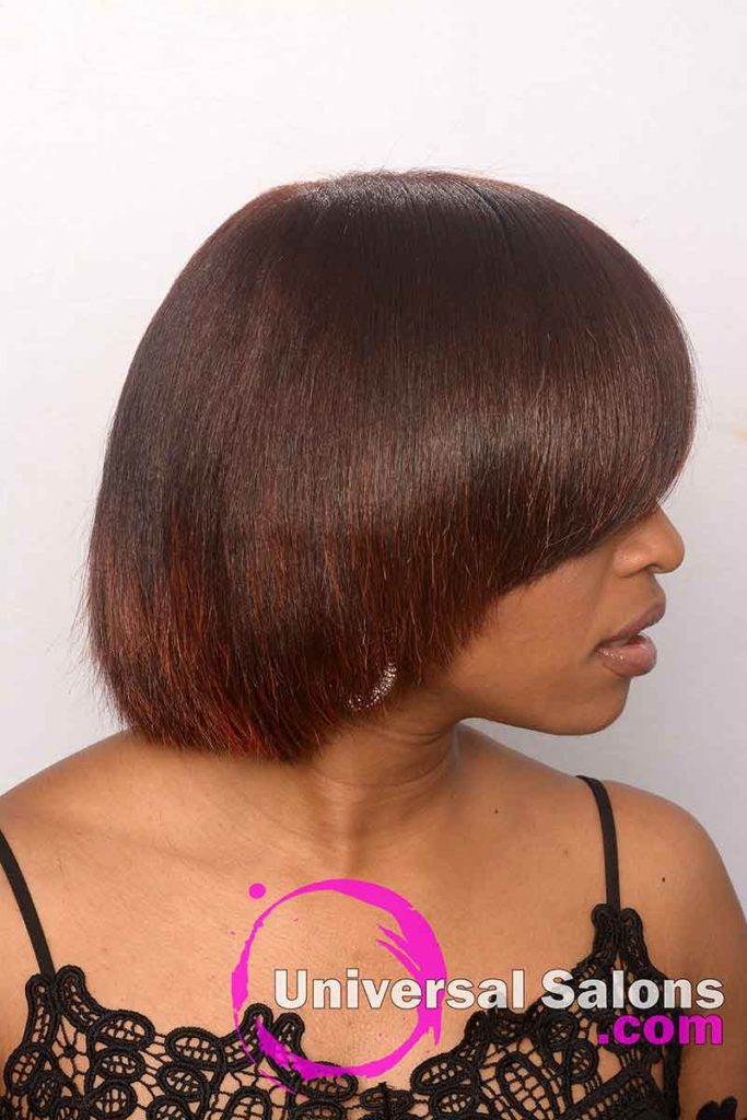 Right View of Natural Hairstyles With Color